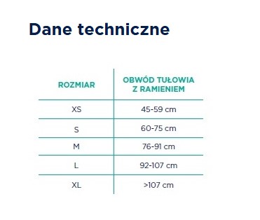 Шина для верхньої кінцівки L чорна TGO-C OB 304